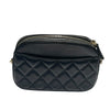 シャネル CHANEL ミニミニ マトラッセ カメラバッグ AP2287 ブラック ラムスキン レディース ショルダーバッグ