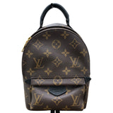 ルイ・ヴィトン LOUIS VUITTON ﾊﾟｰﾑｽﾌﾟﾘﾝｸﾞｽ･ﾊﾞｯｸﾊﾟｯｸMINI M44873 ブラウン/ゴールド金具 PVCコーティングキャンバス レディース リュック・デイパック