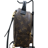 ルイ・ヴィトン LOUIS VUITTON ﾊﾟｰﾑｽﾌﾟﾘﾝｸﾞｽ･ﾊﾞｯｸﾊﾟｯｸMINI M44873 ブラウン/ゴールド金具 PVCコーティングキャンバス レディース リュック・デイパック