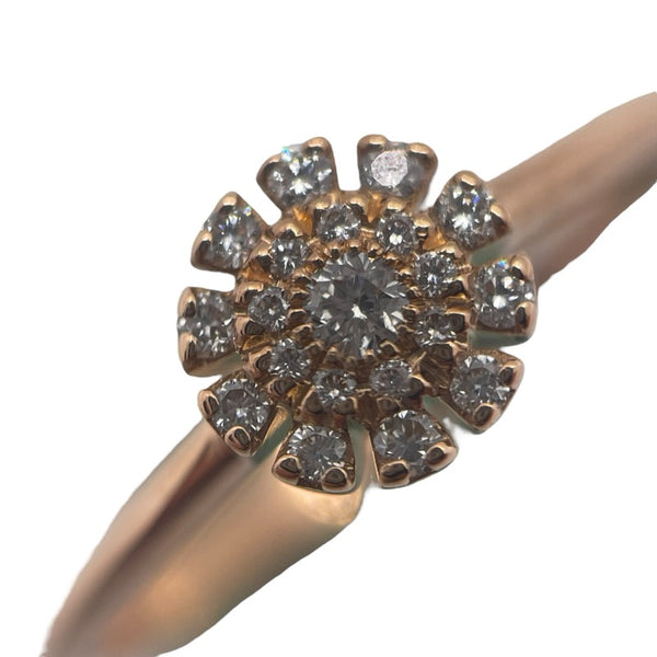 ダミアーニ DAMIANI マルゲリータ ダイヤリング 750PG ダイヤモンド ジュエリー