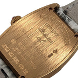 フランク・ミュラー FRANCK MULLER トノウカーベックス インターミディエ レリーフ 2252QZRELCD1R ホワイト K18PG レディース 腕時計