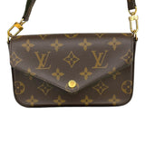 ルイ・ヴィトン LOUIS VUITTON ミュルティ・ポシェット・フェリシー ブラウン モノグラム レディース ショルダーバッグ
