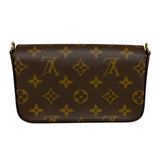 ルイ・ヴィトン LOUIS VUITTON ミュルティ・ポシェット・フェリシー ブラウン モノグラム レディース ショルダーバッグ