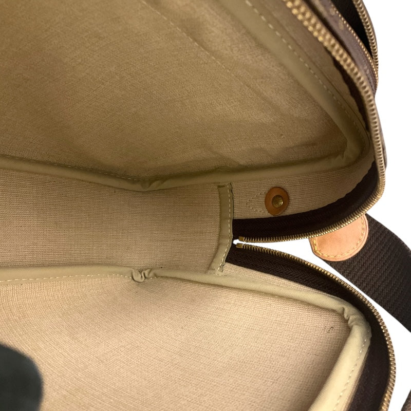 ルイ・ヴィトン LOUIS VUITTON リポーターPM M45254 ブラウン PVCコーティングキャンバス モノグラム ユニセックス ショルダーバッグ