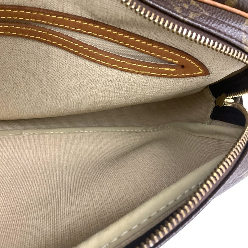 ルイ・ヴィトン LOUIS VUITTON リポーターPM M45254 ブラウン PVCコーティングキャンバス モノグラム ユニセックス ショルダーバッグ