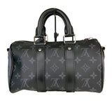 ルイ・ヴィトン LOUIS VUITTON ｷｰﾎﾟﾙ･ﾊﾞﾝﾄﾞﾘｴｰﾙ25 M46271 ブラック PVCコーティングキャンバス メンズ ショルダーバッグ