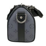 ルイ・ヴィトン LOUIS VUITTON ｷｰﾎﾟﾙ･ﾊﾞﾝﾄﾞﾘｴｰﾙ25 M46271 ブラック PVCコーティングキャンバス メンズ ショルダーバッグ