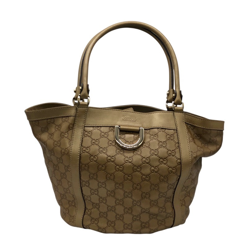 グッチ GUCCI グッチシマトートバッグ 211982 ブラウン グッチシマレザー レディース トートバッグ