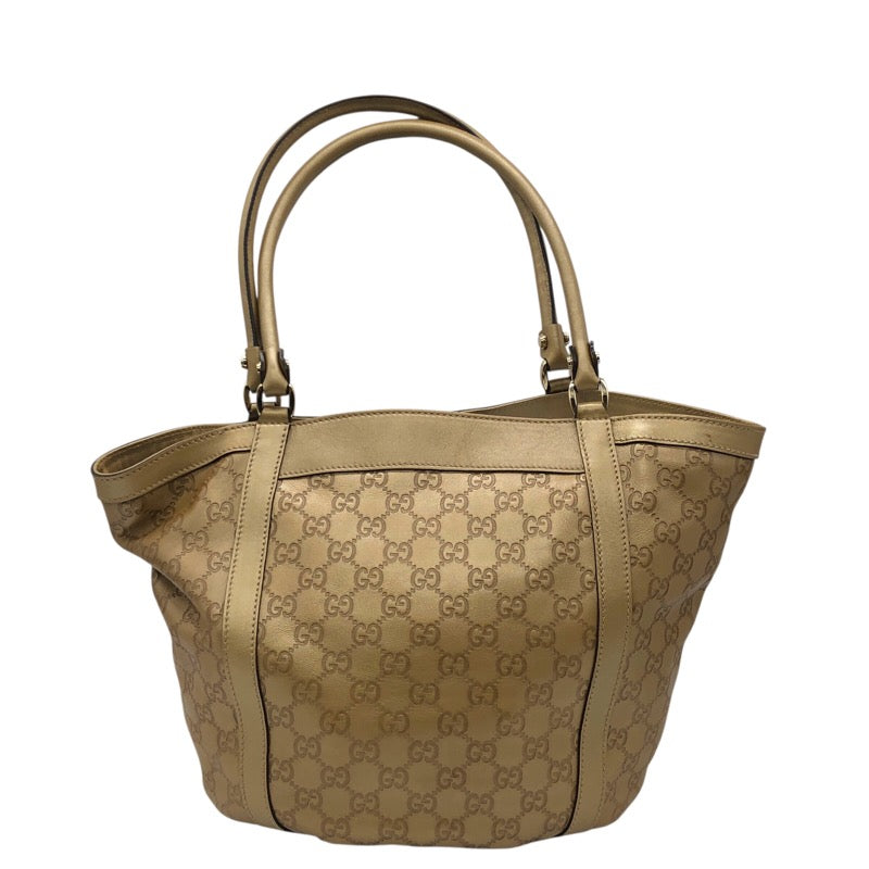 グッチ GUCCI グッチシマトートバッグ 211982 ブラウン グッチシマレザー レディース トートバッグ