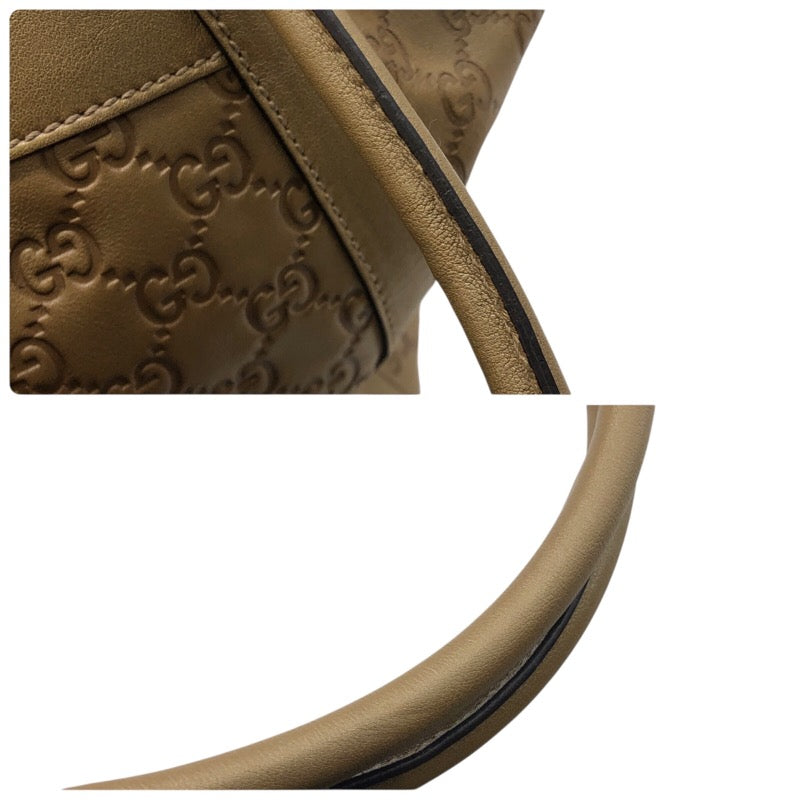 グッチ GUCCI グッチシマトートバッグ 211982 ブラウン グッチシマレザー レディース トートバッグ