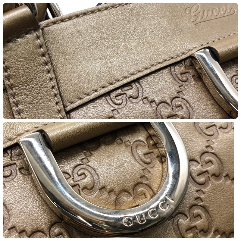 グッチ GUCCI グッチシマトートバッグ 211982 ブラウン グッチシマレザー レディース トートバッグ