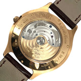 ピアジェ PIAGET エンペラドール ダイヤ G0A35022(P10723) シルバー K18PG/革ベルト 自動巻き メンズ 腕時計