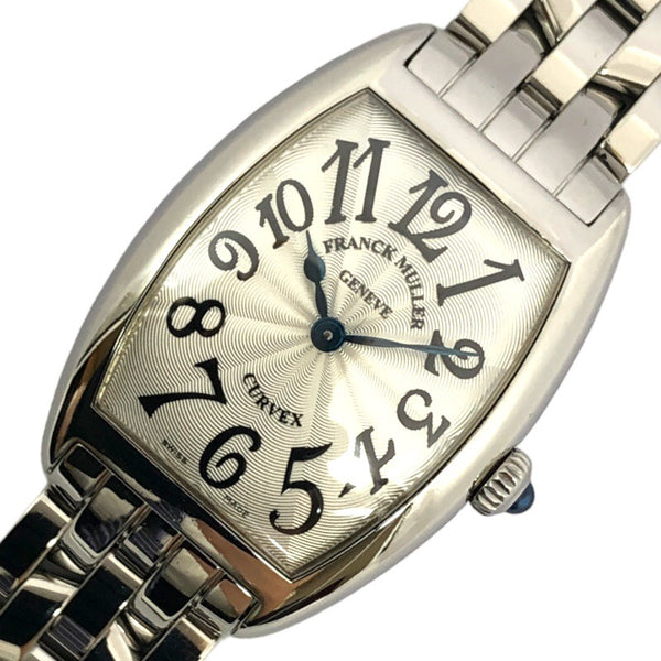 フランク・ミュラー FRANCK MULLER トノウカ―ベックス 1752QZ ホワイト SS クオーツ レディース 腕時計