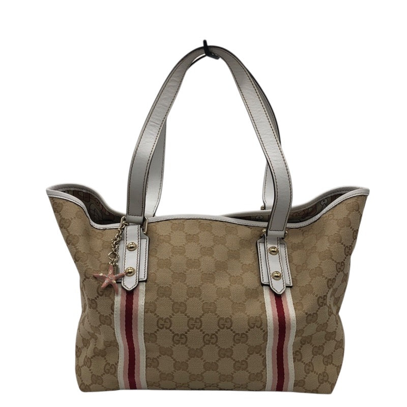 グッチ GUCCI GGキャンバストートバッグ 137396 ベージュ GGキャンバス レディース トートバッグ