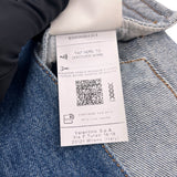 ヴァレンティノ VALENTINO セーラーカラーデニムジャケット 3B3DC02Z822 ブルー コットン レディース デニムジャケット