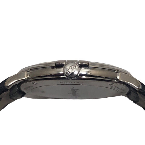 ハリーウィンストン HARRY WINSTON ミッドナイト MIDQHM32WW001 シルバー K18WG クオーツ レディース 腕時計