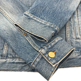 ヴァレンティノ VALENTINO セーラーカラーデニムジャケット 3B3DC02Z822 ブルー コットン レディース デニムジャケット