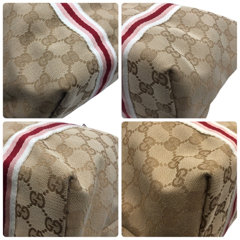 グッチ GUCCI GGキャンバストートバッグ 137396 ベージュ GGキャンバス レディース トートバッグ