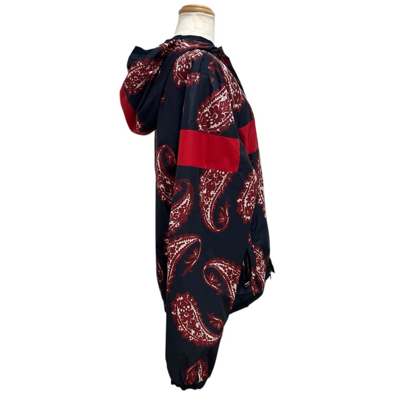 モンクレール MONCLER RENO ナイロンジャケット 41107 ネイビー×レッド ナイロン メンズ ナイロンジャケット