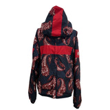 モンクレール MONCLER RENO ナイロンジャケット 41107 ネイビー×レッド ナイロン メンズ ナイロンジャケット