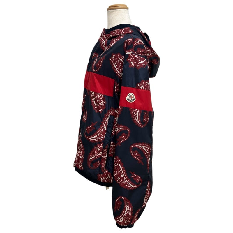 モンクレール MONCLER RENO ナイロンジャケット 41107 ネイビー×レッド ナイロン メンズ ナイロンジャケット