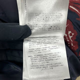 モンクレール MONCLER RENO ナイロンジャケット 41107 ネイビー×レッド ナイロン メンズ ナイロンジャケット