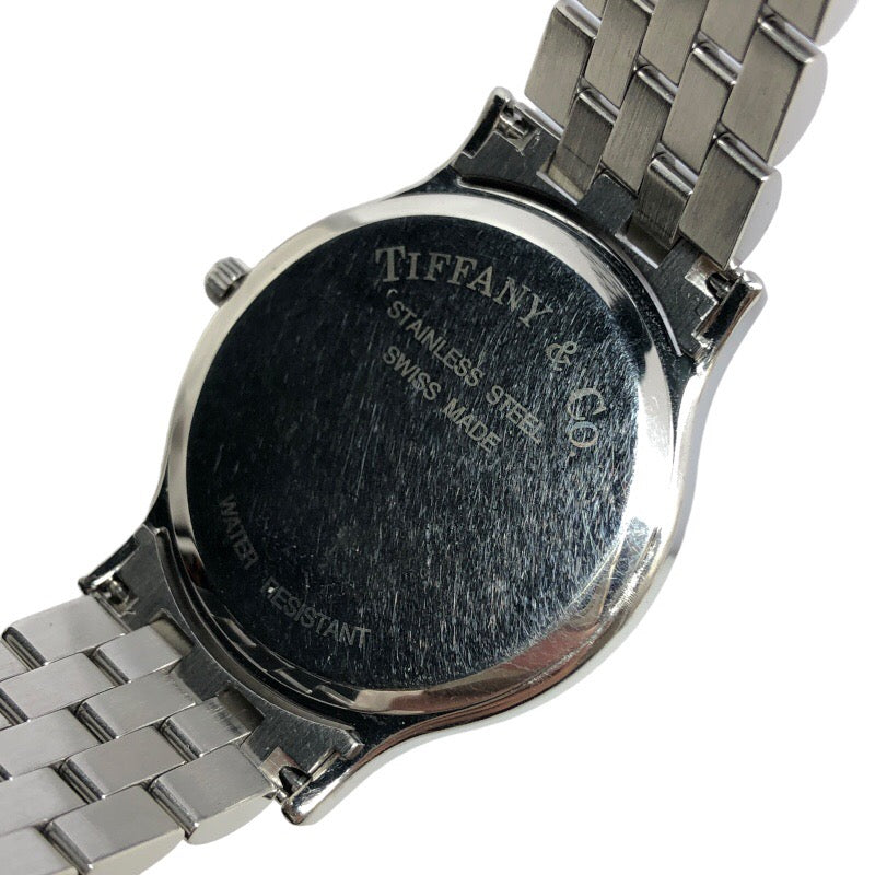 ティファニー TIFFANY＆CO クラシック ホワイト SS クオーツ レディース 腕時計
