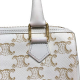 セリーヌ CELINE スモール ボストンバッグ 113772 トリオンフキャンバス レディース ボストンバッグ