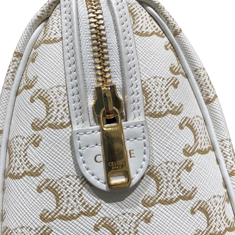 セリーヌ CELINE スモール ボストンバッグ 113772 トリオンフキャンバス レディース ボストンバッグ