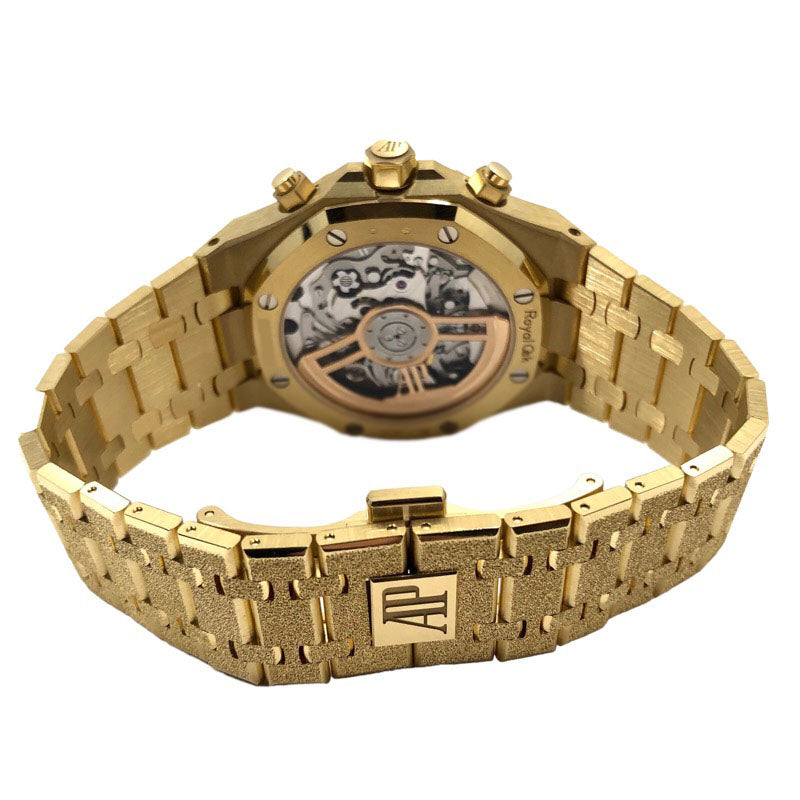 オーデマ・ピゲ AUDEMARS PIGUET ロイヤルオーク フロステッドゴールド 26240BA.GG.1324BA.01 K18イエロ |  中古ブランドリユースショップ OKURA(おお蔵)