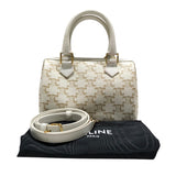 セリーヌ CELINE スモール ボストンバッグ 113772 トリオンフキャンバス レディース ボストンバッグ