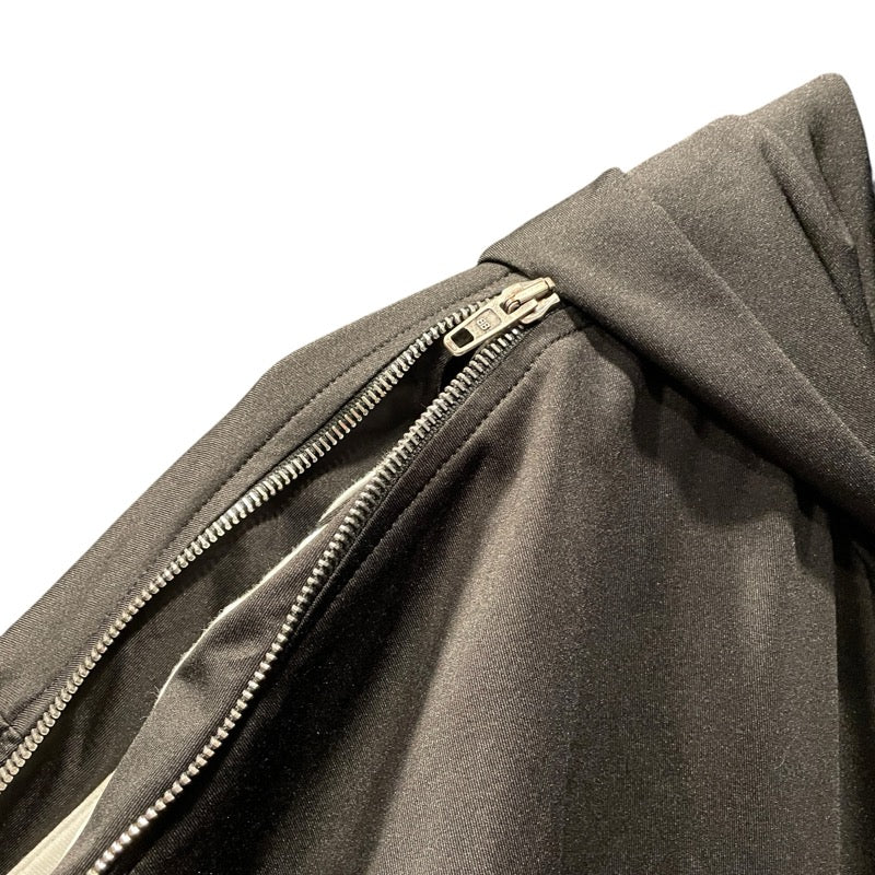 バレンシアガ BALENCIAGA サイドジップラインパーカー ポリエステル ブラック ポリエステル レディース パーカー