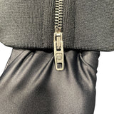 バレンシアガ BALENCIAGA サイドジップラインパーカー ポリエステル ブラック ポリエステル レディース パーカー