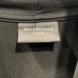 バレンシアガ BALENCIAGA サイドジップラインパーカー ポリエステル ブラック ポリエステル レディース パーカー