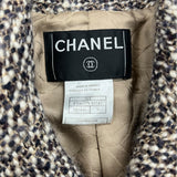 シャネル CHANEL ココマークボタンミックスツイードジャケット P18677V10547 ブラウン ツイード レディース その他アウター