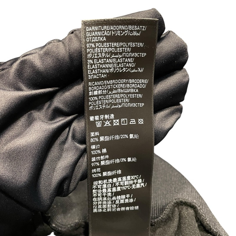 バレンシアガ BALENCIAGA サイドジップラインパーカー ポリエステル ブラック ポリエステル レディース パーカー