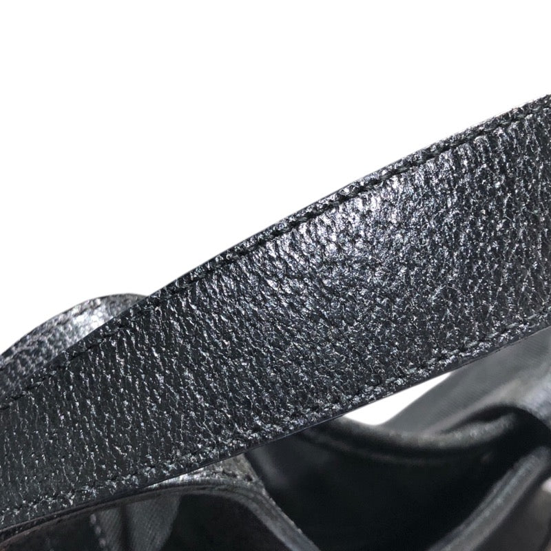 グッチ GUCCI ジャッキー ワンショルダーバッグ 0013735 ブラック ナイロン/レザー レディース ハンドバッグ