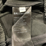 バレンシアガ BALENCIAGA サイドジップスポーティロング ブラック ポリエステル レディース パンツ