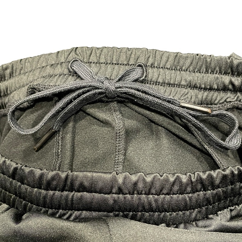 バレンシアガ BALENCIAGA サイドジップスポーティロング ブラック ポリエステル レディース パンツ