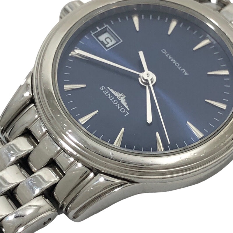 ロンジン LONGINES フラッグシップ L4.274.4 ブルー SS レディース 腕時計 | 中古ブランドリユースショップ OKURA(おお蔵)