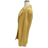 シャネル CHANEL クリアボタンツイードジャケット P12451 イエロー ツイード レディース その他アウター