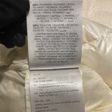 モンクレール MONCLER VEULES ツイード切り替えダウンジャケット ホワイト ナイロン レディース ダウンジャケット