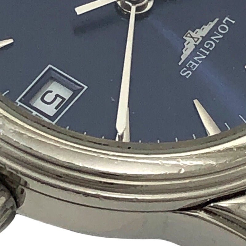 ロンジン LONGINES フラッグシップ L4.274.4 ブルー SS レディース 腕時計 | 中古ブランドリユースショップ OKURA(おお蔵)