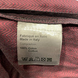 クリスチャン・ディオール Christian Dior 長袖シャツ 8H3151070824 ボルドー コットン メンズ 長袖シャツ