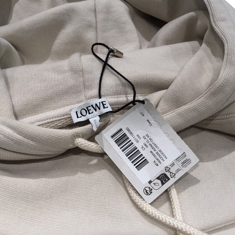 LOEWE ロエベ パーカー ハーフ アナグラム ワッペン フードトレーナー LOEWE ロエベ パーカー ハーフ アナグラム ワッペン フード
