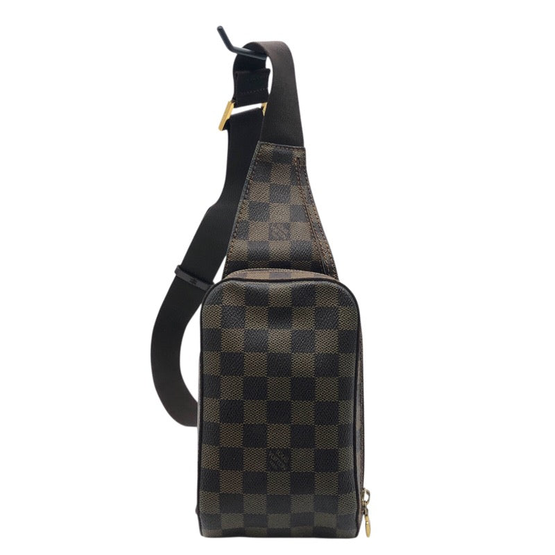 ルイ・ヴィトン LOUIS VUITTON ジェロニモス N51994 エベヌ ダミエキャンバス ユニセックス ボディバッグ