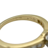 ティファニー TIFFANY＆CO ソリティア チャネルセッティング ダイヤリング 0.78ct/0.17ct 10号 K18YG/Pt950/ダイヤモンド ジュエリー