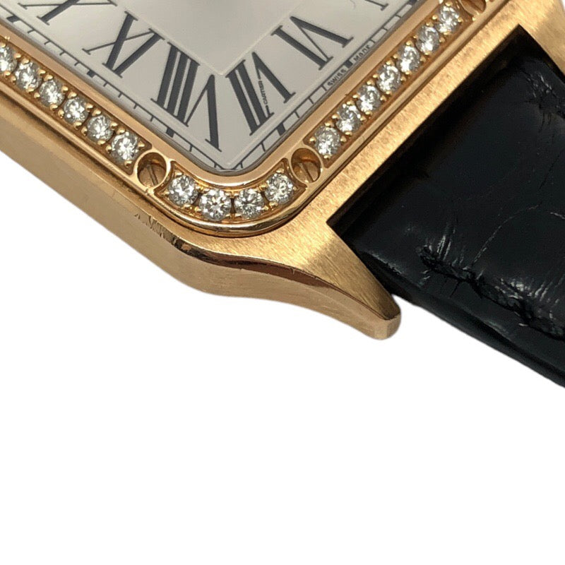Cartier サントスデュモン 時計　レザーベルト 追加ベルト購入/交換】カルティエ「サントス ドゥ カルティエ