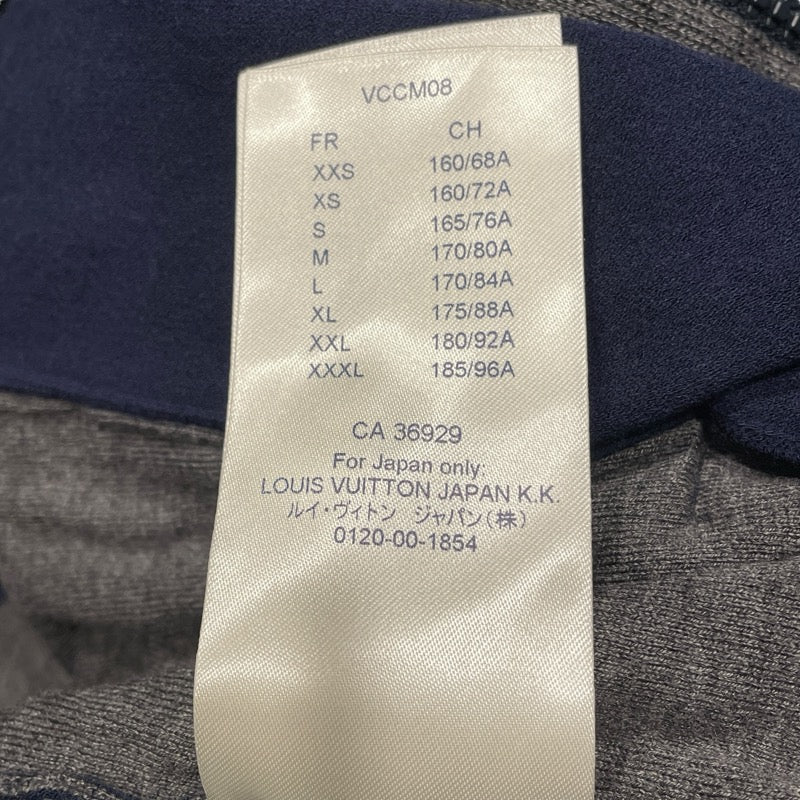 ルイ・ヴィトン LOUIS VUITTON ドロップニードルモノグラムニットジャケット HIN50W ネイビー レーヨン メンズ テーラードジャケット