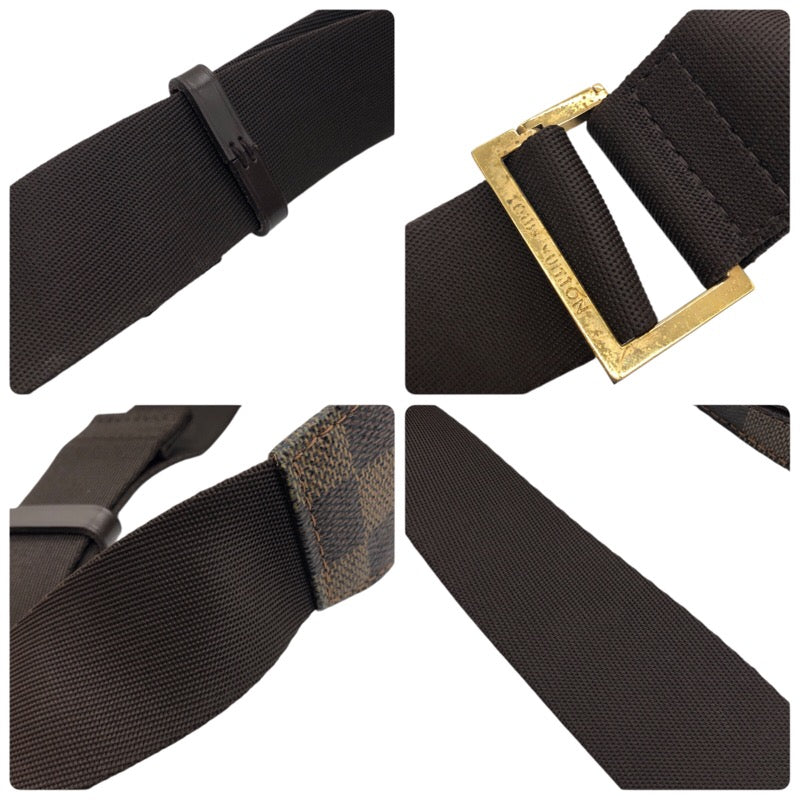 ルイ・ヴィトン LOUIS VUITTON ジェロニモス N51994 エベヌ ダミエキャンバス ユニセックス ボディバッグ